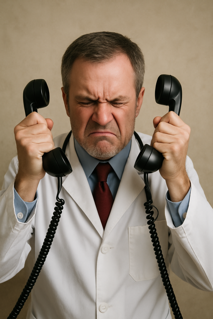 Une solution de permanence telephonique medicale sur mesure pour les professions de sante